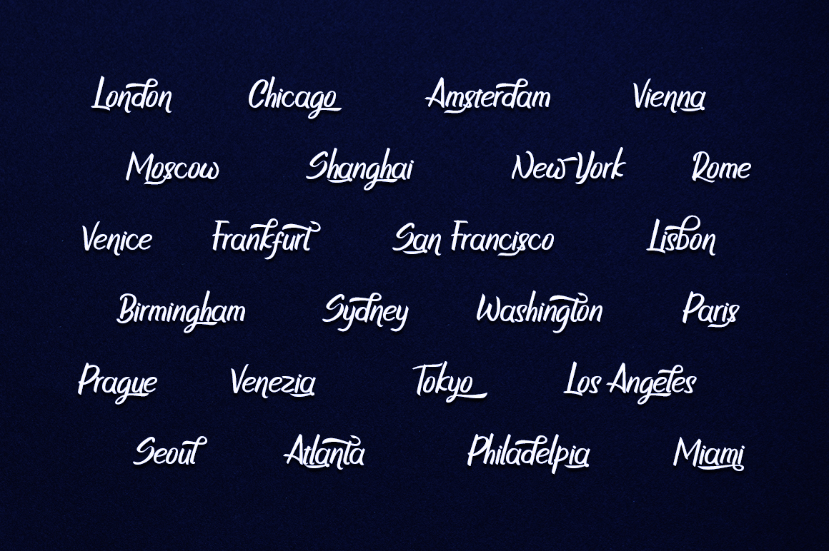 Rotterland Font PNG with transparent background - Preview 3