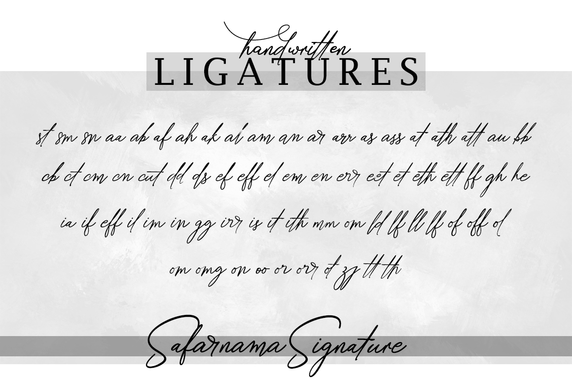Safarnama Font PNG with transparent background - Preview 5