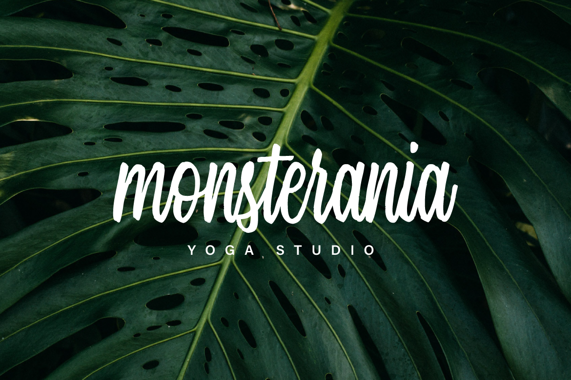 Single Brand Font PNG with transparent background - Preview 3