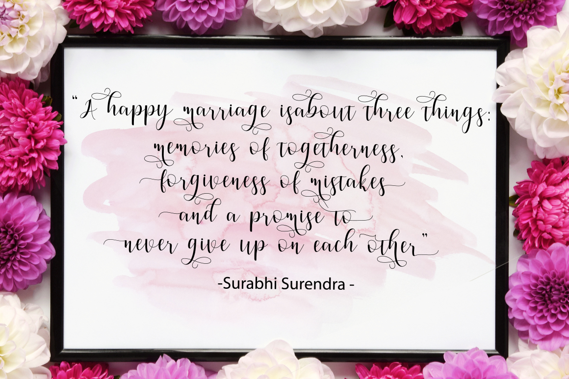 Amelisa Script Font - Preview 4