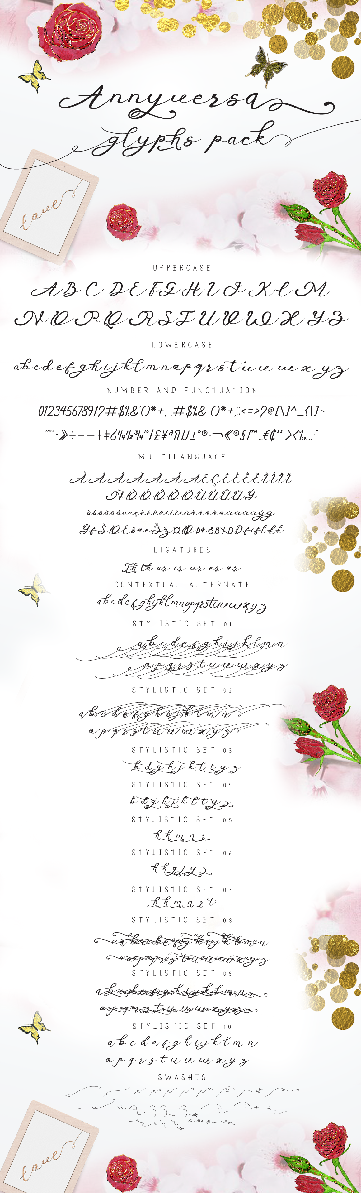 Anniversa Font - Preview 4