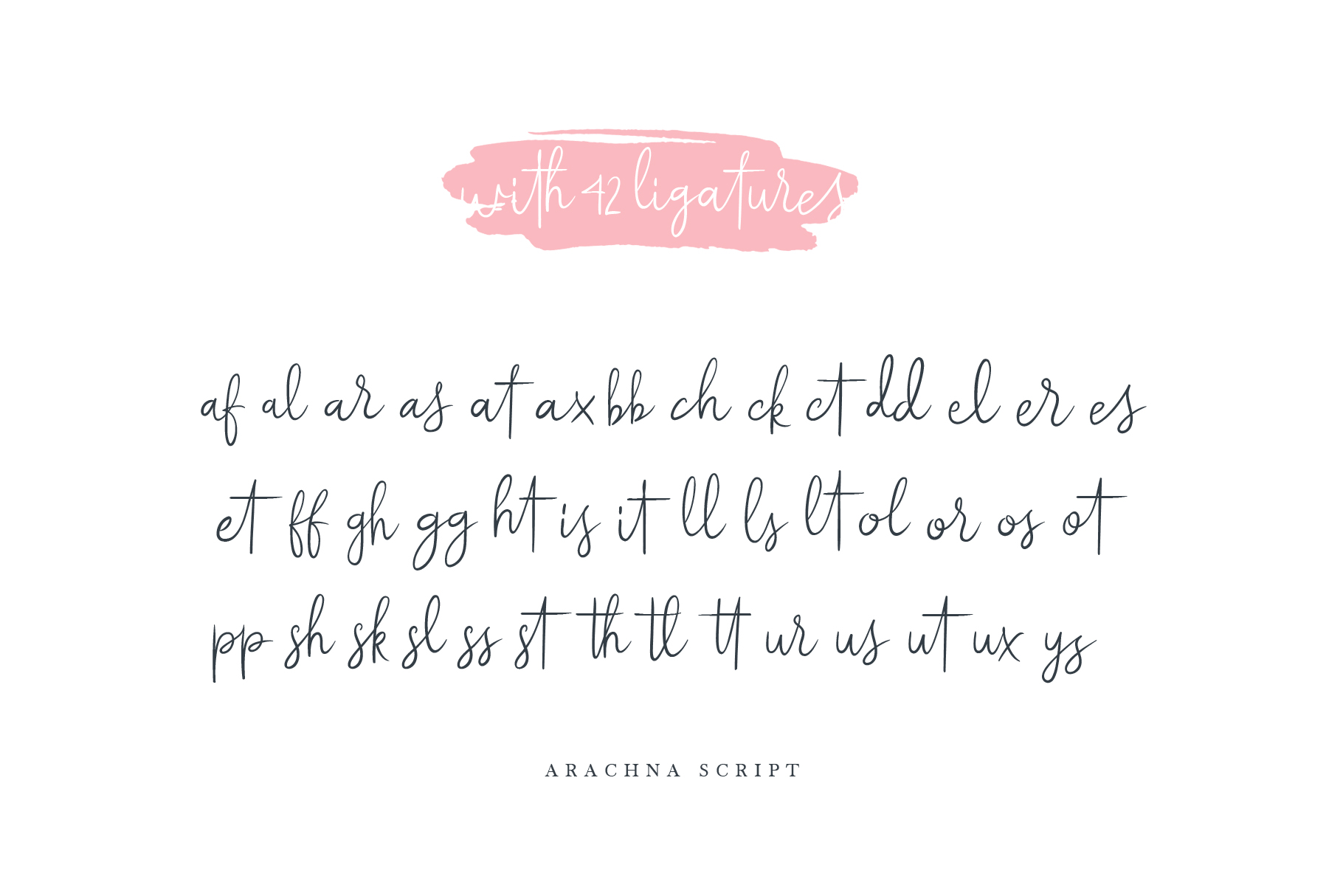 Arachna Font - Preview 6