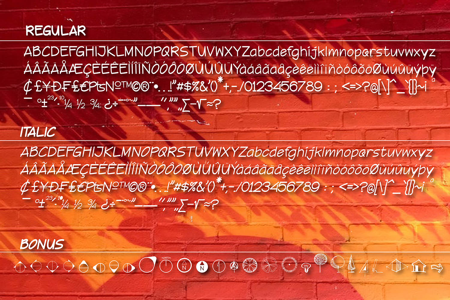 Architecture Font - Preview 1