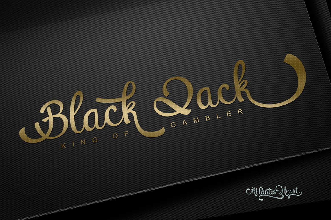 Atlantis Heart Font - Preview 4