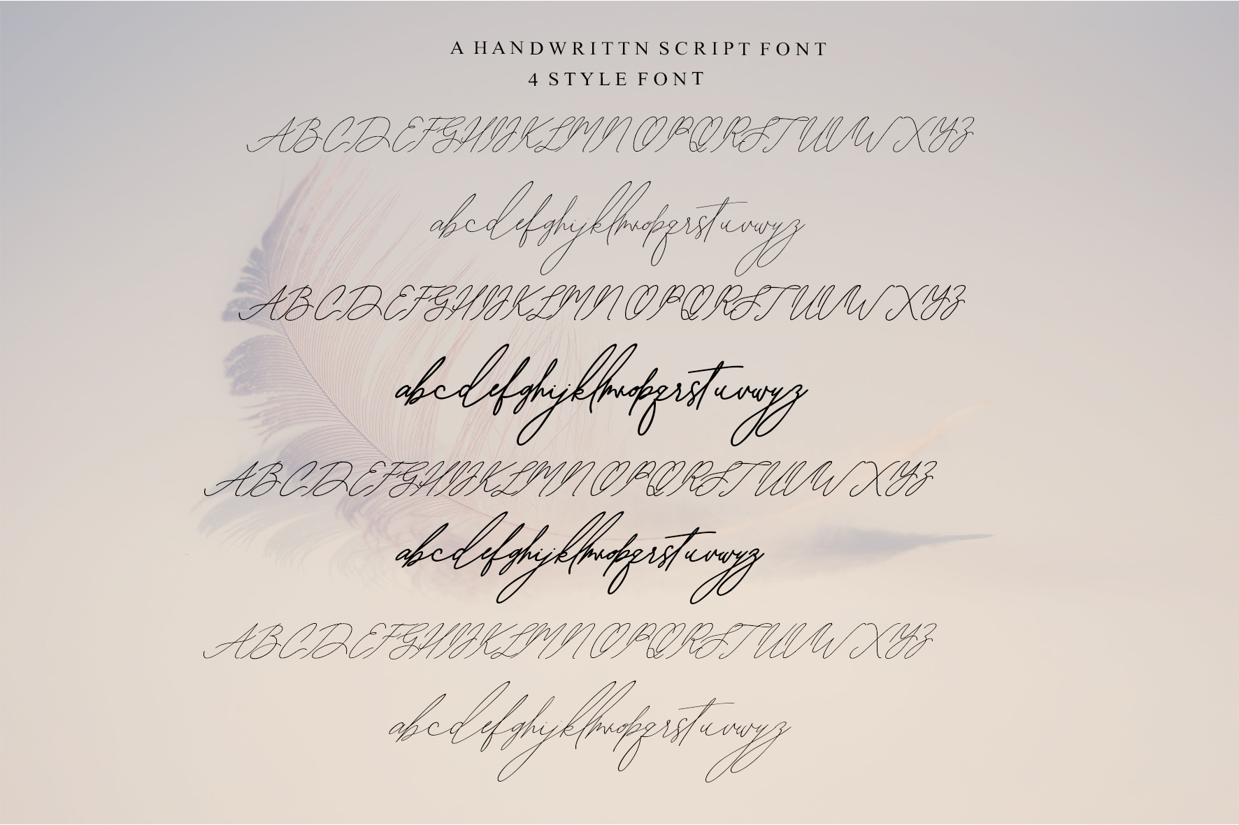 Bahytsah Font - Preview 4
