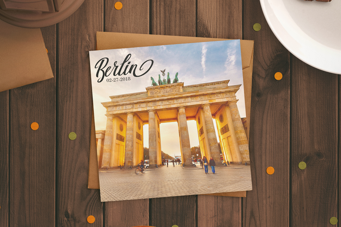 Berlin Script Font - Preview 1