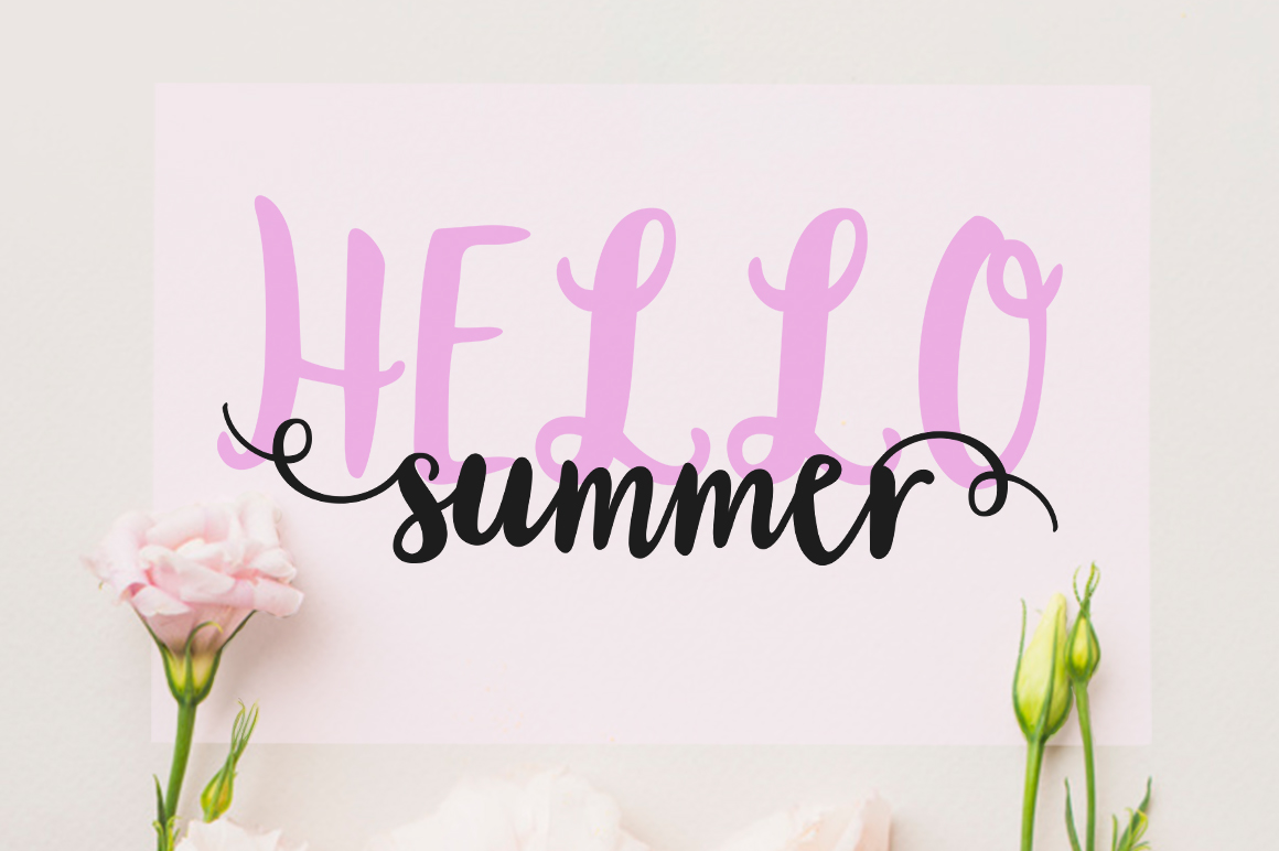 Blossom Script Font  Font - Preview 4