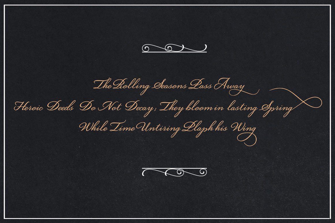Bougenvil Font - Preview 1
