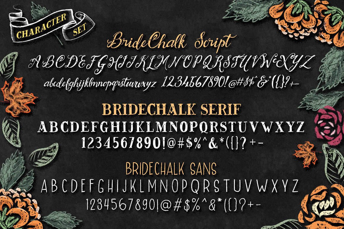 BrideChalk Font - Preview 3