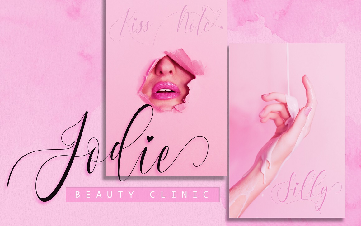 Charlotte Calligraphy Font - Preview 1