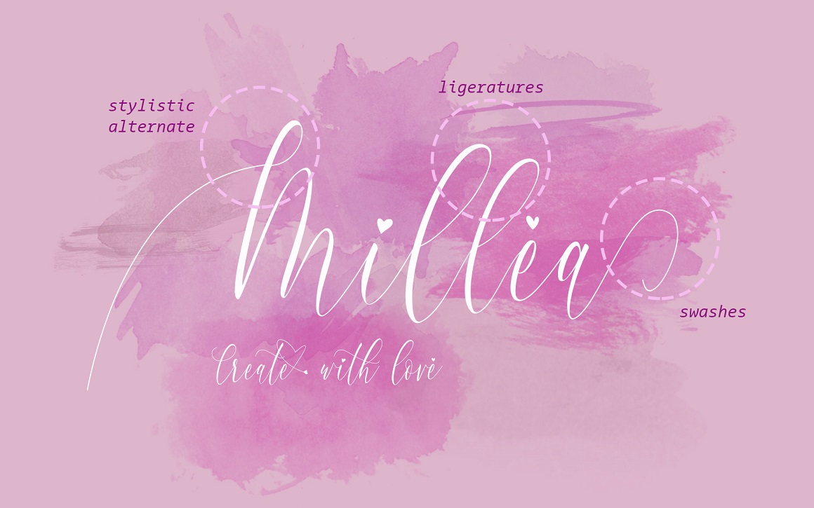 Charlotte Calligraphy Font - Preview 3