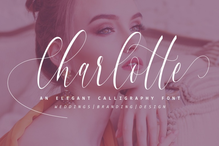 Charlotte Calligraphy Font by aldedesign · Creative Fabrica