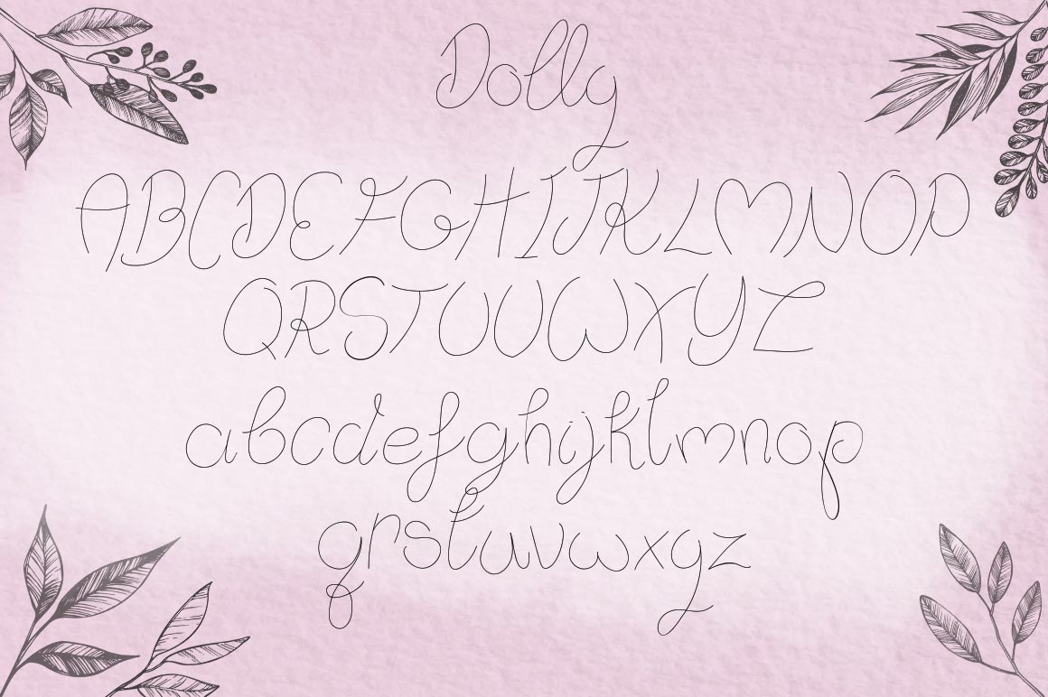 Dolly Duo Font - Preview 1
