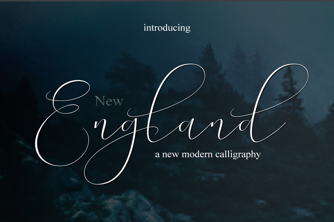 England Font - Preview 1