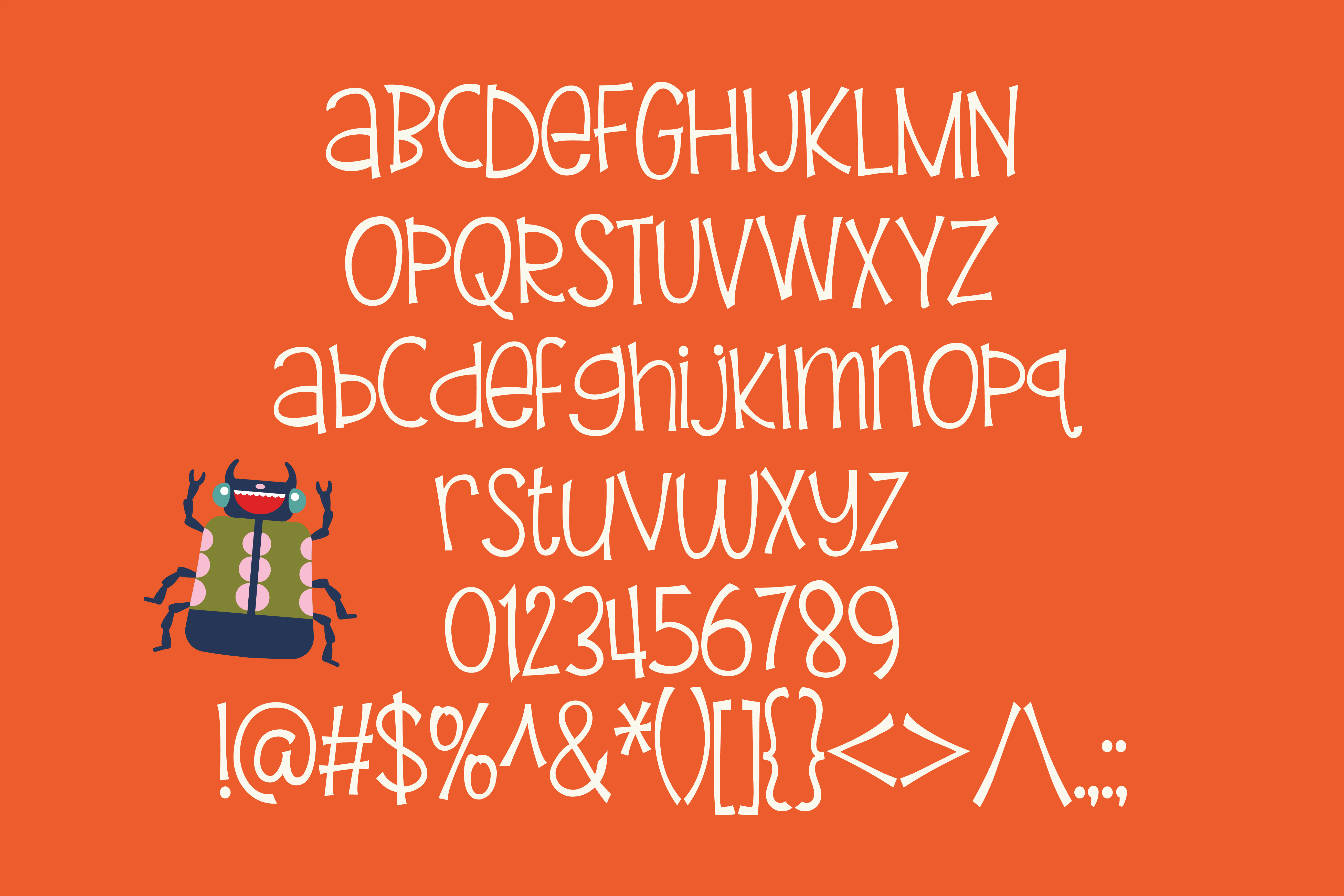 Firefly Font - Preview 4