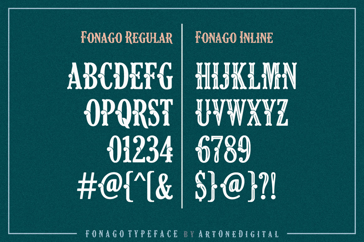 Fonago Font - Preview 3