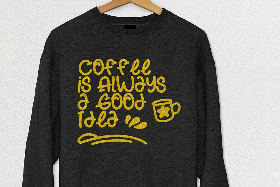 Frappe Latte Font PNG with transparent background - Preview 3