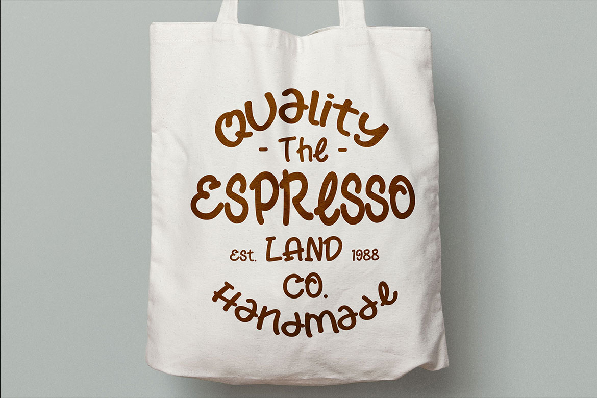 Frappe Latte Font PNG with transparent background - Preview 4