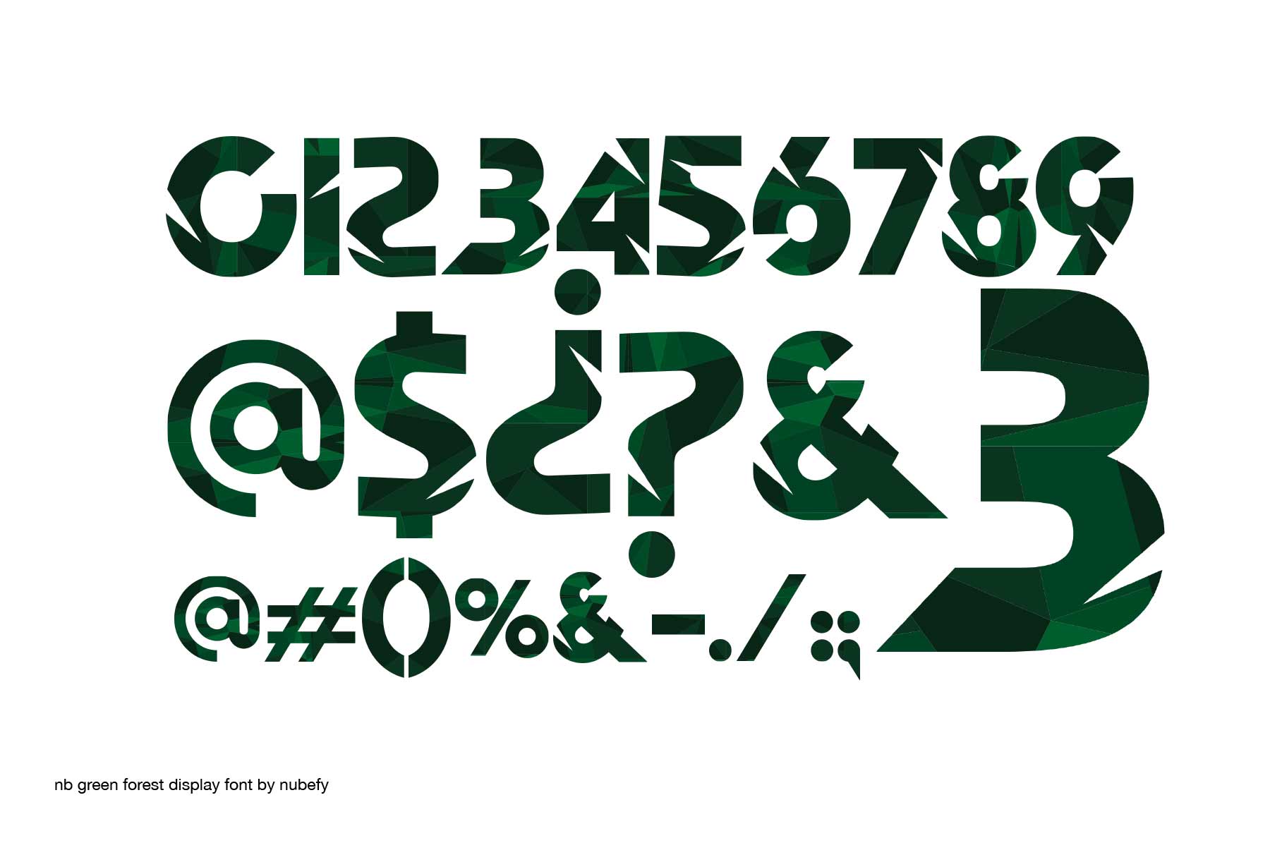 Green Forest Font - Preview 3