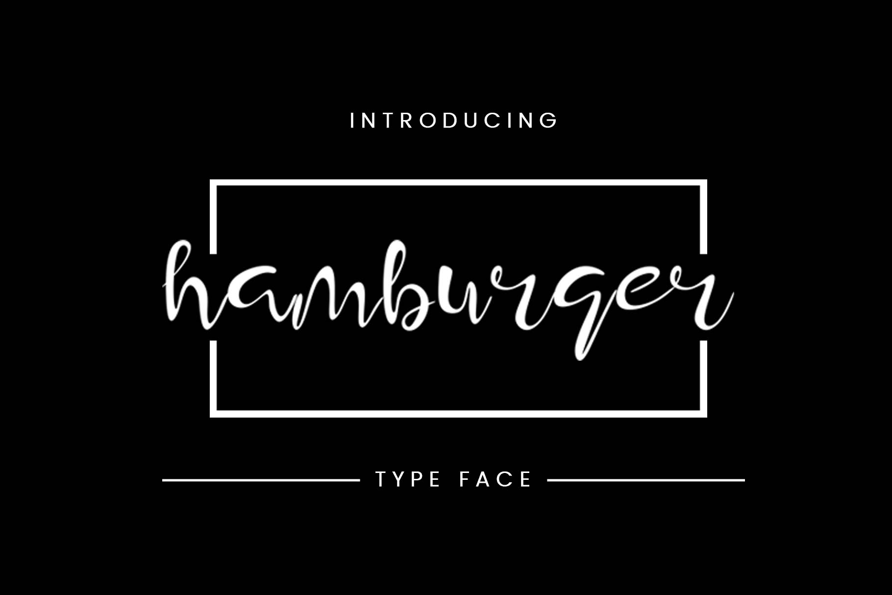 Hamburger Font - Preview 4