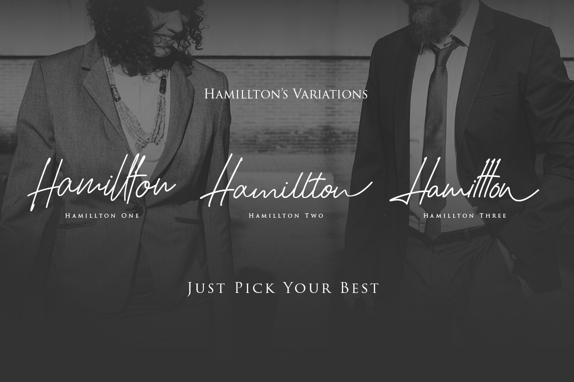 Hamillton Font - Preview 1