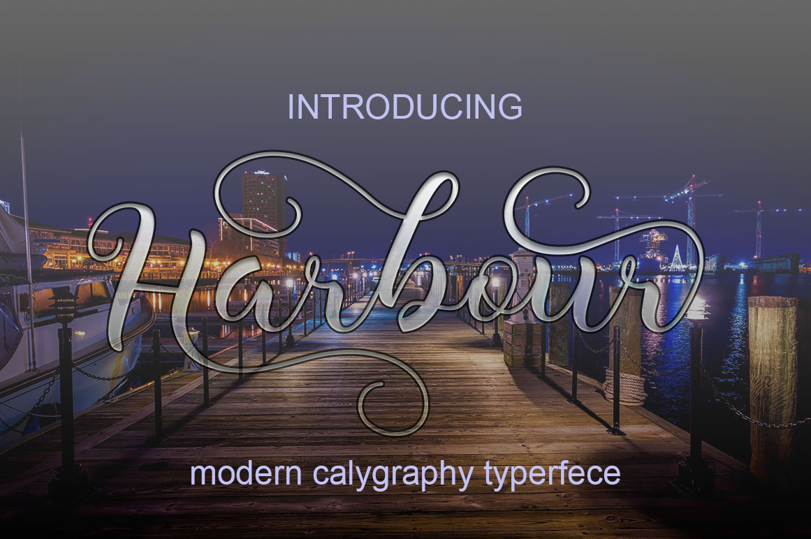 Harbour Font - Preview 1