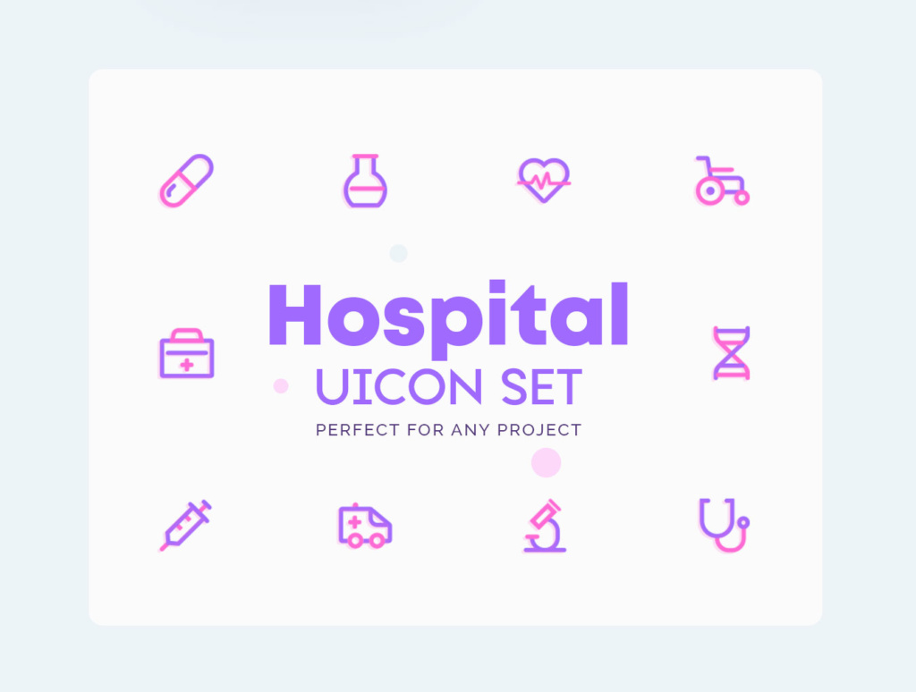 Hospital Icons Set Graphic by Newflix · Creative Fabrica