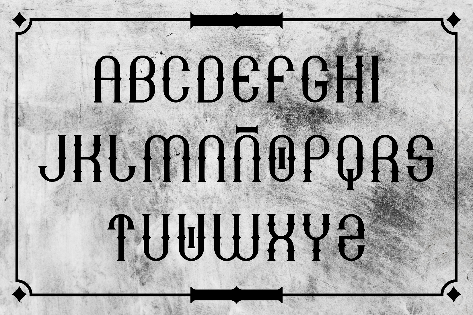 Indecisa Font PNG with transparent background - Preview 1