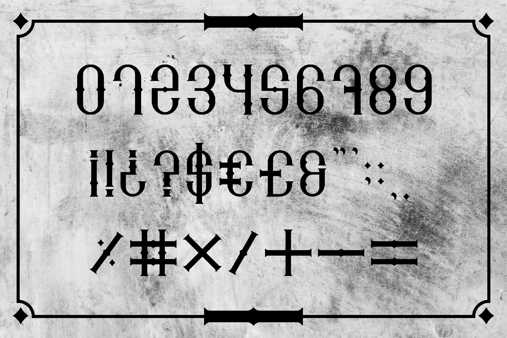 Indecisa Font PNG with transparent background - Preview 2