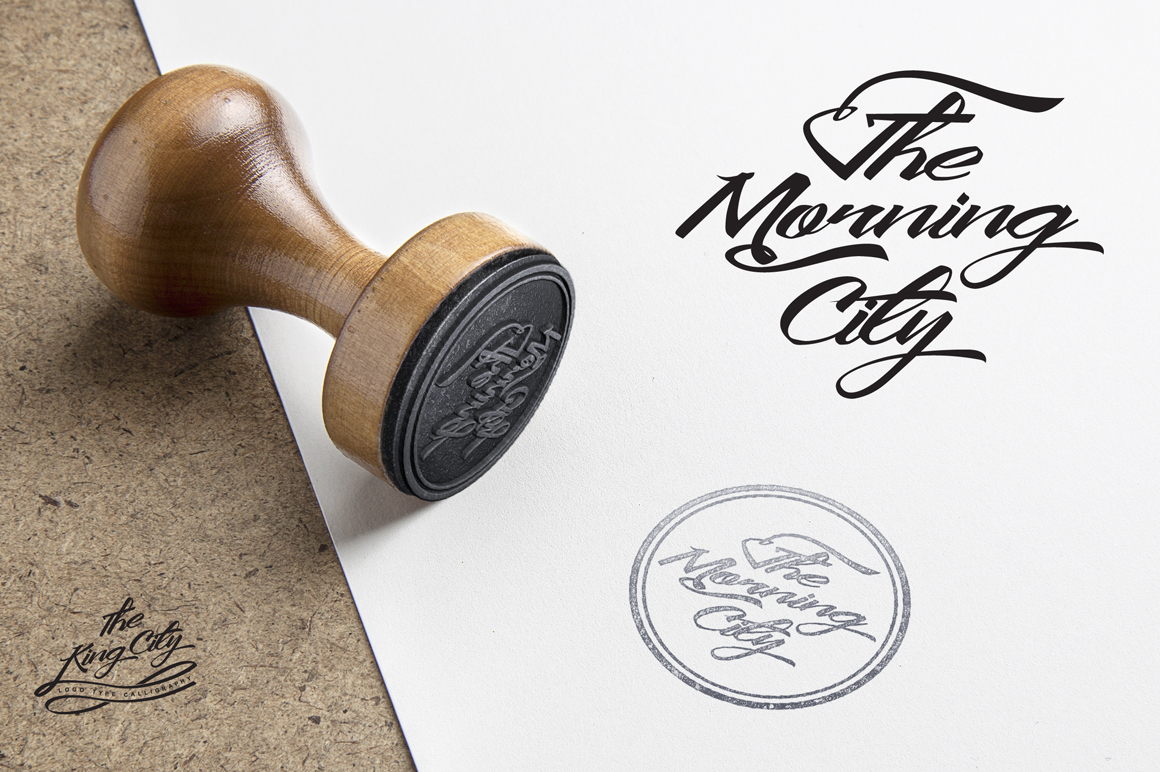 King City Font PNG with transparent background - Preview 3