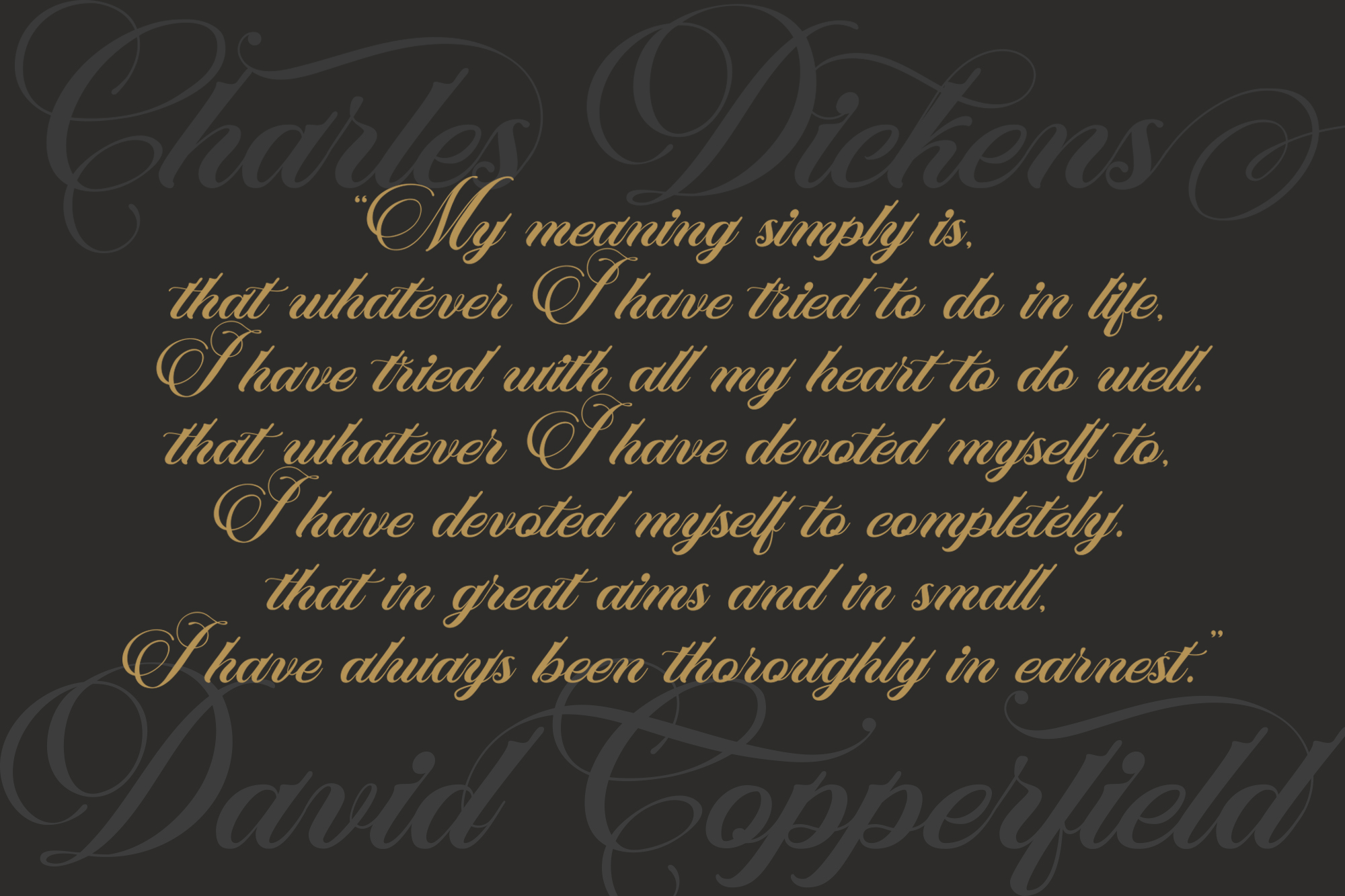 Marchell Font PNG with transparent background - Preview 3