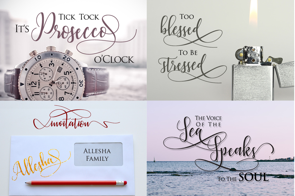 Marquella Font PNG with transparent background - Preview 6