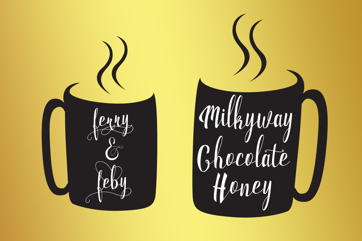 Milkytwins Font PNG with transparent background - Preview 3