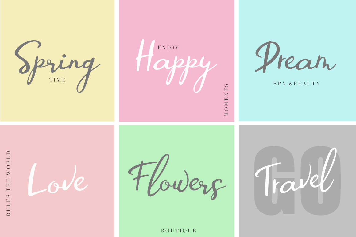 Relang Font PNG with transparent background - Preview 2