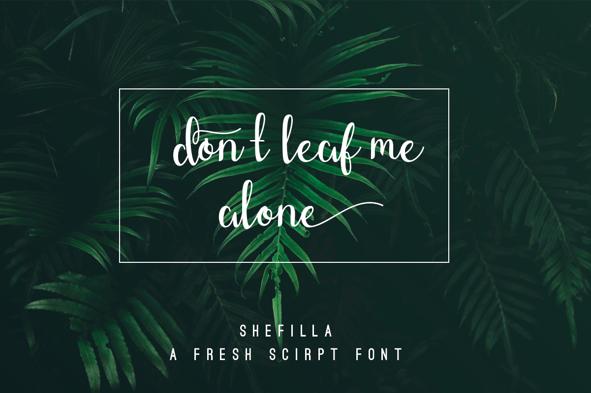 Shefilla Font PNG with transparent background - Preview 1