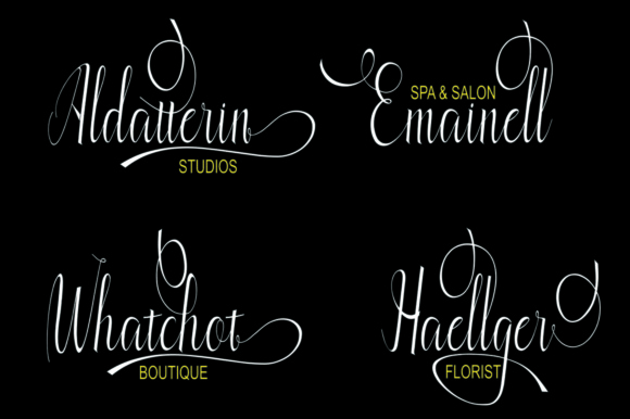 Aldatterid Font - Preview 5