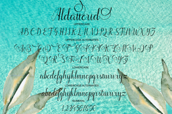 Aldatterid Font - Preview 6