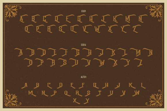 American Whiskey Font - Preview 5
