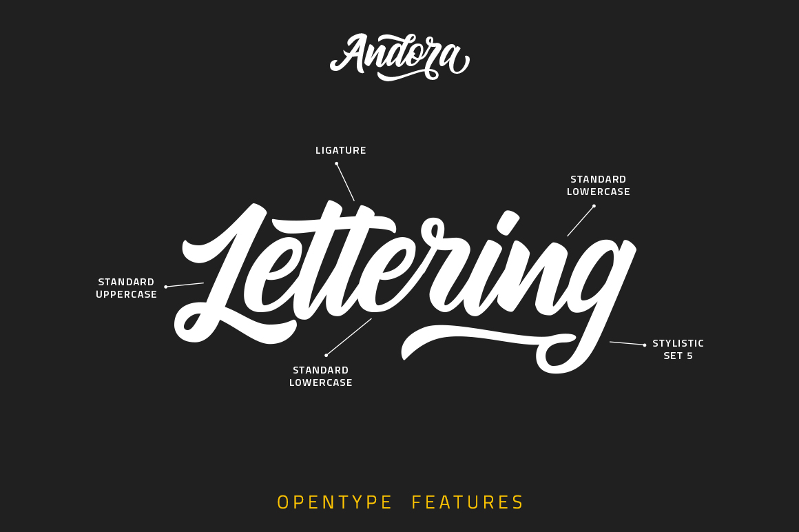 Andora Font - Preview 1