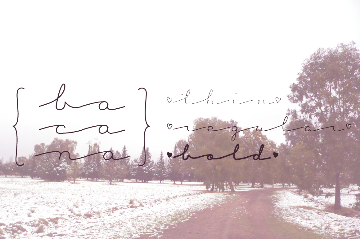 Bacana Font - Preview 1