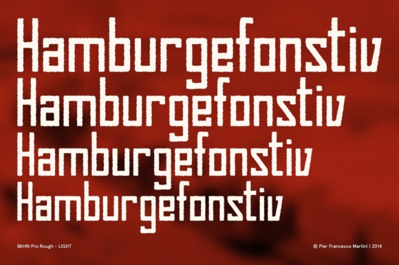 Bahn Light Font - Preview 3