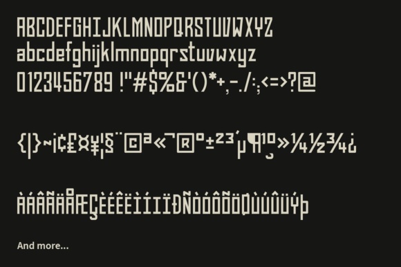 Bahn Pro Light Font - Preview 1