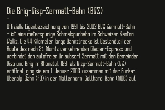 Bahn Pro Thin Font - Preview 1