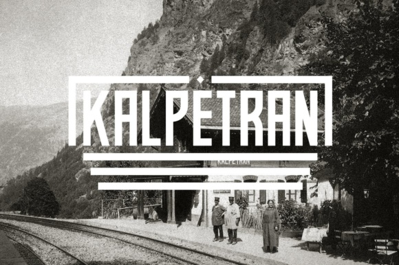 Bahn Pro Font - Preview 1
