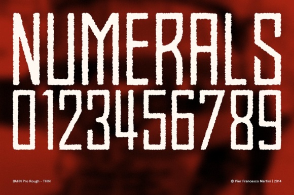 Bahn Thin Font - Preview 3