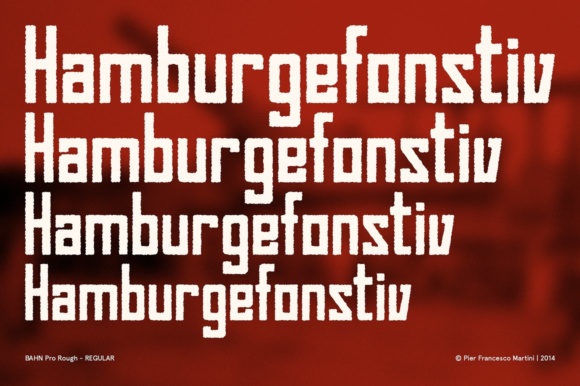 Bahn Font - Preview 2