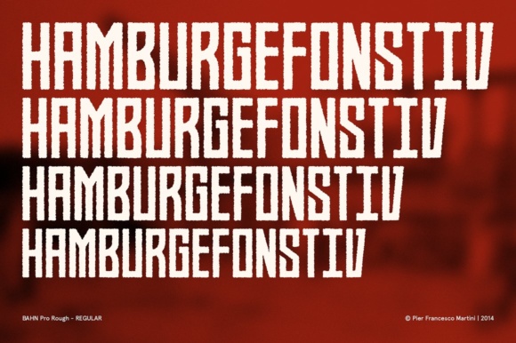 Bahn Font - Preview 3