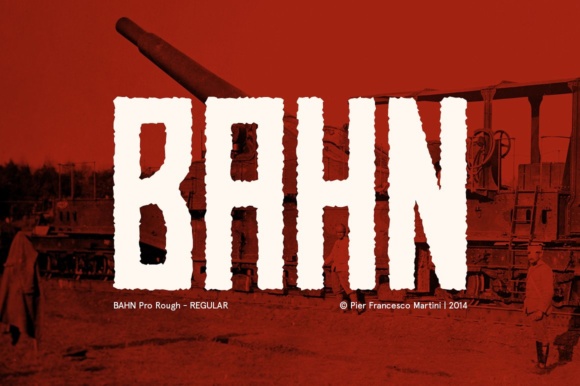Bahn Font - Preview 4