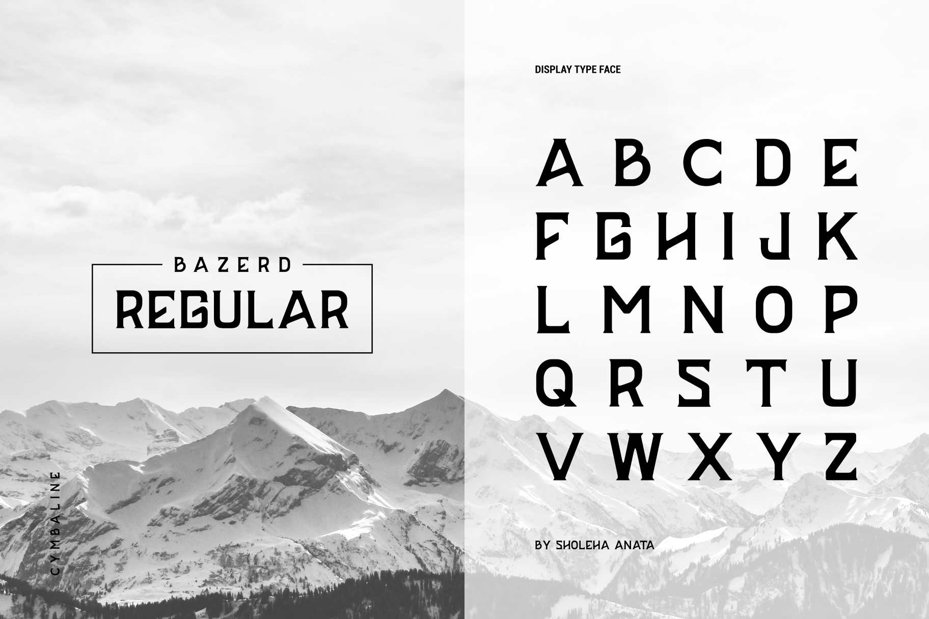 Bazerd Font - Preview 1