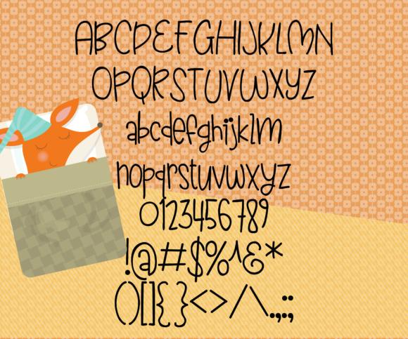 Beddie Bye Font - Preview 1